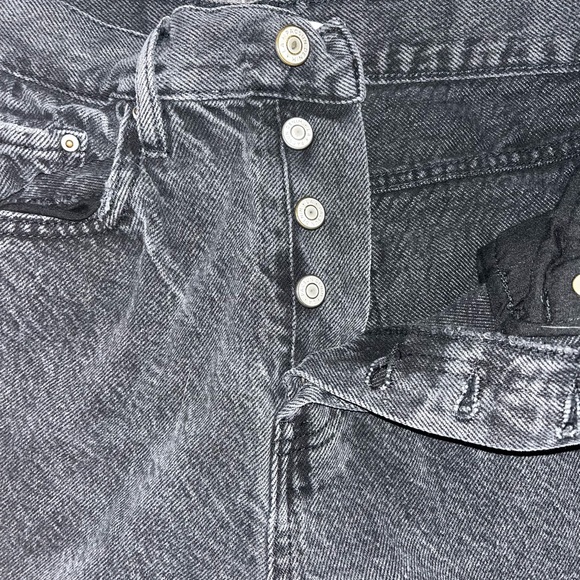 black pacsun dad jeans size 26 - Picture 3 of 4